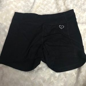 Black Stretch Shorts
